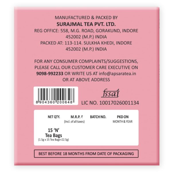 Rose Hibiscus Lemon Green Tea - Image 2