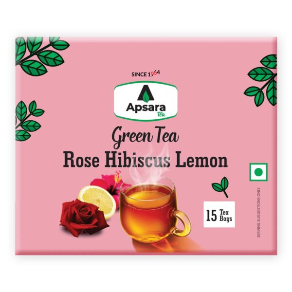 Rose Hibiscus Lemon Green Tea - Image 3