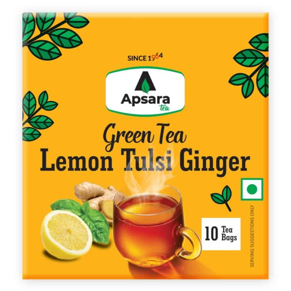 Lemon Tulsi Ginger Green Tea - Image 3