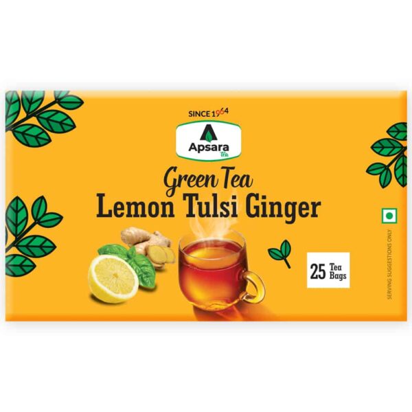 Lemon Tulsi Ginger Green Tea - Image 5